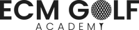 Black_ECM Golf Logo